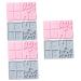 Cabilock Gingerbread House Mould 6 Pcs Cake Baking Tools Silicone Molds Candy Making Form Silicone Baking Mold Dessert Household