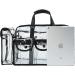 Enkrio Clear Waterproof Makeup Handbag | Travel & Sports Organizer with 5 Pockets & Shoulder Strap - Buy Online on GoSupps.com