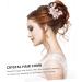 DOITOOL 1pc Mori Wedding Flower Handmade Comb Bridal Headdress Hair Comb for Wedding Floral Hair Accessories Crystal Bridal Hair Barrette Pearl Alloy Japanese and Korean Bride - Buy Online on GoSupps.com