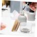 HAPINARY Nail Art Brush Cup Glass Nail Tools Nail Art Tools Manicure Nail Dish with Stainless Steel Mesh Dappen Dish for Acrylic Nails Nail Dish Bowl Nail Dish Cups Bracket Wooden Sequins - Buy Online on GoSupps.com
