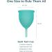 Saalt Teen Menstrual Cup - Sensitive & Reusable - 12-Hour Wear - Tampon & Pad Alternative (Wild Rose) - Buy Online on GoSupps.com