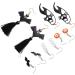 50 Pcs Halloween Earrings Festival Earrings Party Women (Assorted Color) - Buy Online on GoSupps.com