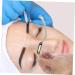 FRCOLOR 2pcs Bow Eyebrow Ruler Metal Dies Eyebrow Shaping Kit with Stencils Stainless Steel Eyebrow Ruler - Buy Online on GoSupps.com