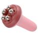 Massage Roller Massaging Devices Practical Body Massagers Ice Face Roller Massaging Tools Bead Massagers Practical Massagers Hand Hold Massagers Steel Beads Massagers 14.5X7.5X7.5CM Pink