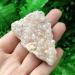 Crystal Crystal Cluster Natural Angel Quartz Cluster Plating Gemstone Cluster fengshui 30-50g HOMEZHOU (Size : 1pc)