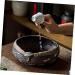 Milisten Tea Wash Matcha Mixing Bowl Outdoor Chinese Tea Cup Japanese Tea Cups Pottery Clay Chawan Matcha Green Tea Cup Mug Matcha Pouring Bowl Matcha Whisk Bowl Multipurpose Ceramics China - Buy Online on GoSupps.com