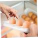 UKCOCO 2pcs Eggs Refrigerator Egg Trays for Kitchen Egg Holder Egg Racks Egg Plate No Cover Storage Rack - Buy Online on GoSupps.com