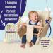 Frobel Baby Hammock Swing for Infants and Toddlers 6 to 48 Months  Canvas Baby Swing with Safety Belt and Mounting Hardware  Indoor Outdoor Durable Wooden Hanging Swing Seat  Beige - Buy Online on GoSupps.com