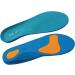 Pro11 Wellbeing Dual Shock Orthotic Sports Insole - Balance Correction & Support for Over Pronation/Plantar Fasciitis (9-10.5) Blue - Buy Online on GoSupps.com