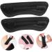 Heel Stickers - Replaceable Wear-Resistant Cushions & Grips for Comfort | Heel Inserts & Pads - Black 10.00x3.00x0.40CM - Buy Online on GoSupps.com