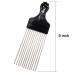 Luxxii Black Fist Metal Afro Pick Comb (2 Pack) - 9 Long, Hair Detangler and Styling Tool - Buy Online on GoSupps.com