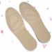 FOMIYES Heel Lift Inserts - Elevator Insoles for Height Increase | Leather Shoe Inserts | Size 9 Beige - Buy Online on GoSupps.com