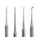 Blizzard Podology Tool 3-ST Set | Stainless Steel Foot Care Instruments for Fine Nail Work | CE Medical Product | Tamponier Hook Corner File & Spoon Tool (13-16 cm) - Buy Online on GoSupps.com