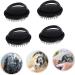 Anneome 4-Piece Silicone Scalp Massage Shampoo Brush Set Perfect for Relaxing Showers & Scalp Care | International Shipping Available - Buy Online on GoSupps.com