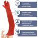 SunGrow Long Latex Aquarium Gloves - Waterproof, Comfortable, Medium Size with Elastic Band for Aquarium Use - Buy Online on GoSupps.com