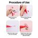 Kalolary 6 Color 3D Nail Art Pens Set - Nail Point Graffiti Dotting Pen for DIY Manicure Tools - Buy Online on GoSupps.com
