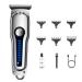 Cordless Hair Trimmer Scissors Tool Quiet Adjustable Trimmer for Travel Care Gentleman Styling Home Use Contouring