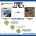 CornStars Cornhole Level - Instant & Accurate Measurements for All Boards & Sets - Improve Your Outdoor Game - Throw Bags Straight - Indoor/Outdoor Blue - Buy Online on GoSupps.com