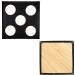 Leather Square Fencing Target for Foil, Saber, and Epee - Black, One/Five Bullseye - Buy Online on GoSupps.com