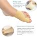 Bunion Sleeves Corrector for Men & Women - Big Toe Straightener Hallux Valgus Splint | Gel Pads & Foot Care Kit for Pain Relief (Beige - Buy Online on GoSupps.com