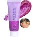 Beliky Girl Glitter gel for the body body glitter liquid glitter gel liquid mermaid glitter holographic glitter gel for face hair nails (fuchsia)