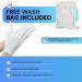 White Cotton Moisturizing Gloves 10 Pcs - Overnight Eczema & Jewelry Inspection Gloves for Women - Buy Online on GoSupps.com