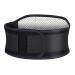 Self-Heating Back Brace | Thermal Magnetic Therapy Lumbar Support Belt for Men & Women | Adjustable Waist Trainer & Tummy Control | Size: X-Large Color: Black - Buy Online on GoSupps.com