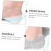 FOMIYES Heel Cover Half Pad - 2 Sets - White Sports Accessories for Comfort & Support - Buy Online on GoSupps.com