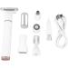 Electric Razor for Women - 5 in 1 Facial Hair Removal Shaver | Rechargeable Portable Face Eyebrow Nose & Ear Hair Remover - Buy Online on GoSupps.com