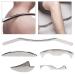 ANGGREK 5pcs/Set Stainless Steel Gua Sha Scraping Massage Tools for Muscle Pain Relief - Premium Quality - Buy Online on GoSupps.com