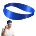 NAYAGOGO Hair Trimming Guide Neckline Shaving Template Flexible Curved Silicone Haircut Band Shaving Template Home Hair Cutting Tool Softness Elasticity Split Ends Trimmer for Man (Blue)