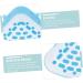 INOOMP 3pcs Box Pet Urinal Potty Bunny Bedding Rabbit Pet Toilet Mini Bunnies Guinea Pig Litter Blue Abs 24.5X18.5cmx3pcs Bluex3pcs - Buy Online on GoSupps.com