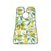 Summer Lemon Stripe Beard Bib Fruit Floral Beard Hair Catcher Non Stick Grooming Cloth for Shaving and Trimming Salon Cape Apron Gifts for Men