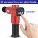 Brrnoo Massage Gun - Deep Muscle Fascia Device with 20 Adjustable Settings & 6 Heads for Sports & Gymnastics | International Shipping - Buy Online on GoSupps.com