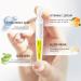 Vitamin C Serum for Face - 15 Pcs/Box | Brightening & Hydrating with Hyaluronic Acid & Aloe Vera - Reduces Dull Skin & Fine Lines - Buy Online on GoSupps.com