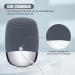Faiyi 3-in-1 Electric Silicone Face Cleansing Brush | IPX7 Waterproof Facial Massager | USB Rechargeable for Deep Cleaning & Exfoliating - Grey - Buy Online on GoSupps.com