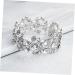 Ultechnovo Women's Rhinestone Wedding Tennis Bracelet - 2-Stone Whitewash Pearl Cuff - Fine Silver Wristband 6.5*3cm - Buy Online on GoSupps.com