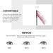 Bonnie Choice Waterproof Colored Mascara - 9 Vibrant Colors for Charming and Long-Lasting Eye Makeup | Blue, Black, White, Red, Purple Shades for Women - Buy Online on GoSupps.com