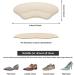 Buy Inserts for Heel Cushion - Protective Flexible Sponge Shoe Pads | 4 Pairs Scratch-Proof & Reusable - International Shipping Available - Buy Online on GoSupps.com