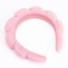 Dillot 5 Pack Pink Sponge Spa Headbands for Women - Puffy Headband for Face Washing, Makeup & Skincare - Shower Hair Accessories - Towel Cloth Fabric Bubble Headband Set - Buy Online on GoSupps.com