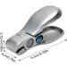 1/3 Opening Nail Clippers - Wide Jaw Nail Cutter for Thick Nails | Sturdy Thick Fingernail Toenail Clippers Cutter for Men Women with Ingrown Nails - Buy Online on GoSupps.com