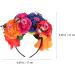 Lurrose Halloween Flower Headband - Day of the Dead Crown & Butterfly Hair Band for Women | Perfect Cosplay & Party Headdress - Buy Online on GoSupps.com