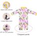 weVSwe Baby Toddler Boy Swimsuit UPF 50+ Sun Protection Rash Guard | Flower Design | 12-18 Months - Buy Online on GoSupps.com