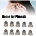 Sound Amplifier Dome - 10 Static-Free Hearing Aid Earmolds (9mm) for Hearing Impairment Replacement - Black - Buy Online on GoSupps.com