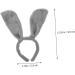 Yardenfun 1pc Animal Ear Headband Girl Hair Hoop Festival Hair Hoop Party Headdress Decoration Dog Ear Hair Hoop Party Hair Hoop Ball Hair Hoop Adorable Hair Hoop Hair Accessory Props 32x12cm Grey - Buy Online on GoSupps.com