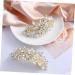 Beatifufu Flower Hairpin Spring Hairpin Girl Headdress Women Headdress Rhinestone Hair Barrette Women Hairpin Rhinestone Hair Clip Spring Hair Clips Lady Hair Clip Spring Hair Barrette - Buy Online on GoSupps.com