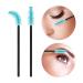 100 Pack Blue Disposable Eyelash Mascara Brushes Wands - Makeup Applicator Kit - Buy Online on GoSupps.com