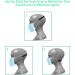 LUCTHY Adjustable Mask Holder - 8pcs Back of Head Design for Adults & Children | Comfortable & Secure Mask Support - Buy Online on GoSupps.com