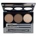 ARTDECO Eye Brow Kit Practical eyebrow palette for defined styled eyebrows with mirror 1 piece 1 lightmedium