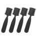 Gogogmee 4 Piece Set Multifunctional Shaving Combs Hair Combs Trimmer Razor Comb Hair Cutting Comb Mixing Comb Hair Thinning Comb Black